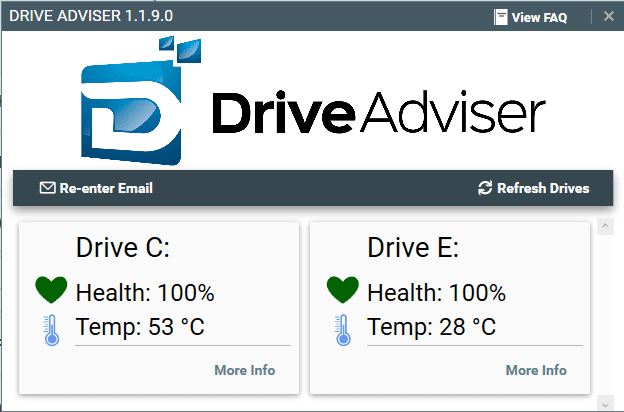 Drive Adviser Tests Solid State and Mechanical Hard Drive Health